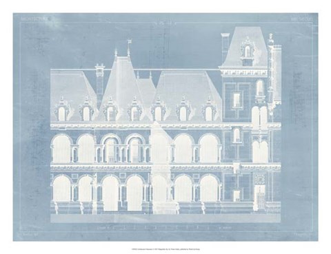 Framed Architecture Francaise I Print
