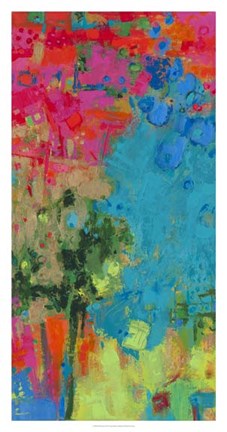 Framed Peacock Print