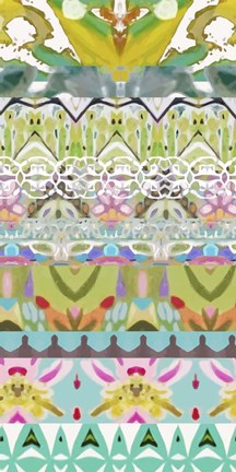 Framed Border Boho II Print