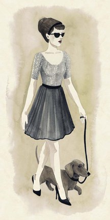 Framed Best Accessory II Print