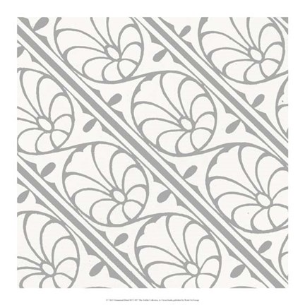 Framed Ornamental Detail III Print