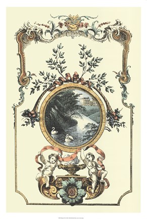 Framed Baroque View II Print