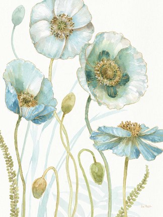 Framed My Greenhouse Flowers VII Print