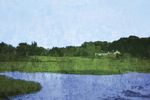 Framed Marsh 2 Print