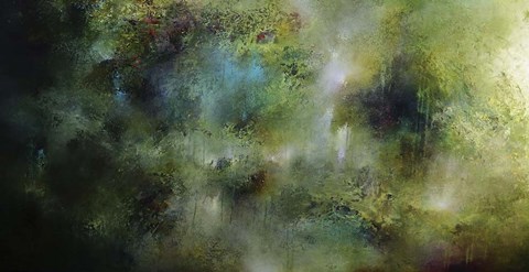 Framed Through The Forest Print