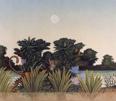 Framed Leopard Print