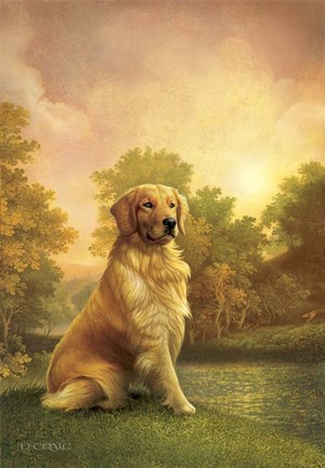 Framed Darkest Evening Print