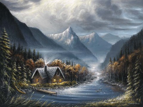 Framed Lost Creek Print