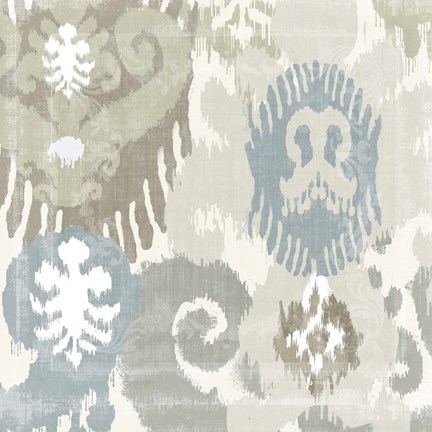 Framed Beach Curry I Print