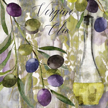 Framed Colors Of Tuscany II Print