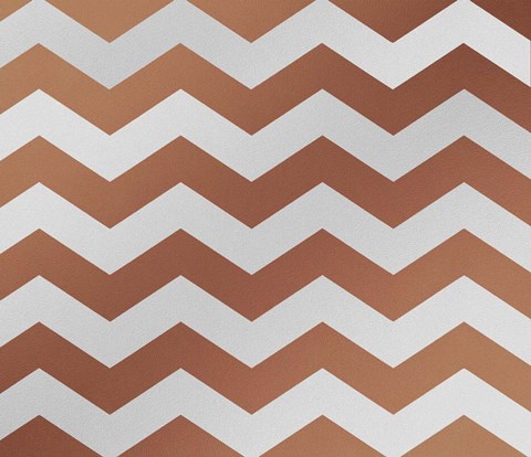 Framed Xmas Chevron 4 Print