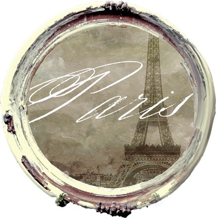 Framed Paris in Frames 3 Print