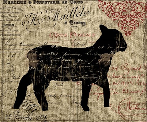 Framed Paris Farms III Print