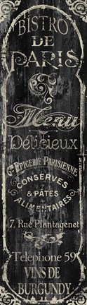 Framed Paris Bistro VIII Print