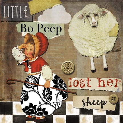 Framed Childhood II Print