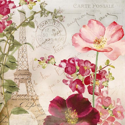 Framed Always Paris I Print