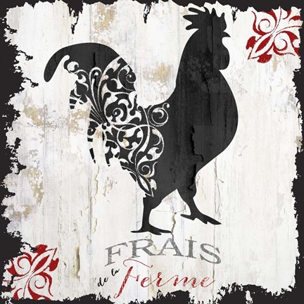 Framed Ferme III Print