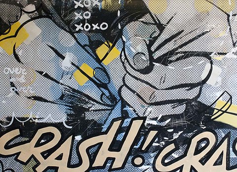 Framed Over And Over 1 Print