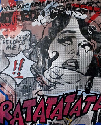 Framed Hot Rod Print