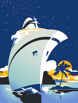 Framed Cruise Cover Print