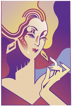 Framed Femme Fatale Print