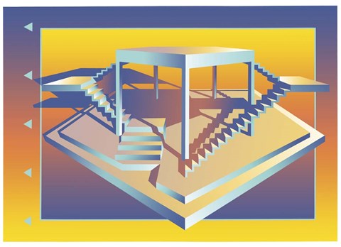 Framed Life Is But A Stage Print