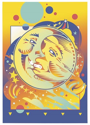 Framed Night And Day Print