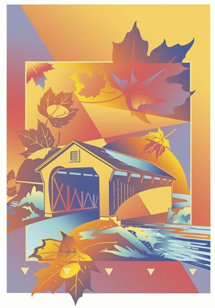 Framed Vermont Print