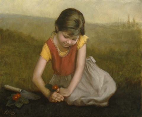 Framed Hope Of Spring Print