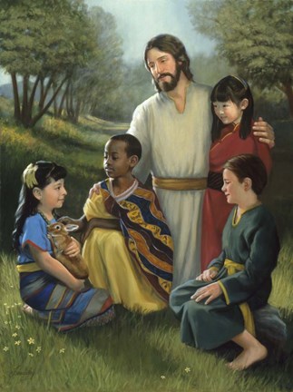 Framed Shepherd Of All Print