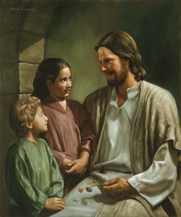 Framed Come Unto Me Print