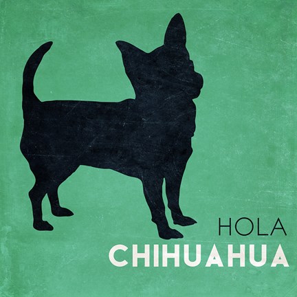 Framed Hola Chihuahua Print