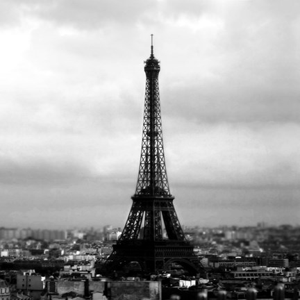 Framed Eiffel View Print