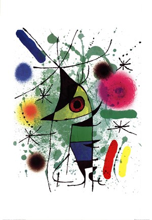 Framed Singing Fish Print