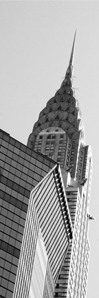 Framed NYC Scene Panel II Print