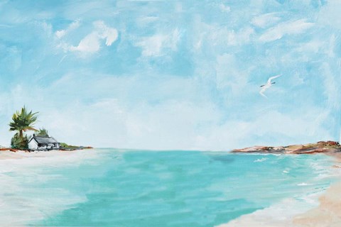 Framed Island Home Print