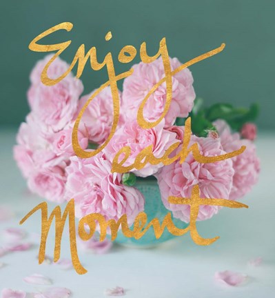 Framed Enjoy Each Moment Print