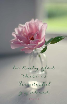 Framed Joy Ahead Print