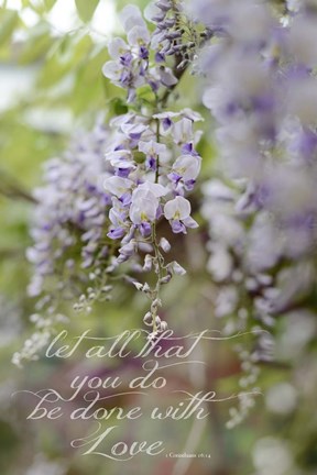 Framed Done With Love Print