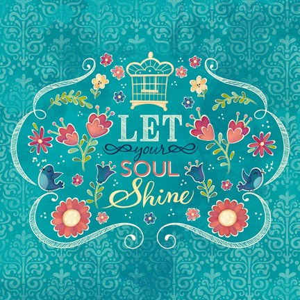 Framed Enjoy the Little Things II Print