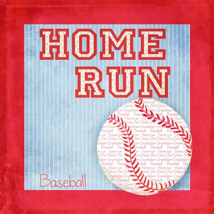 Framed Sports Fan I Print