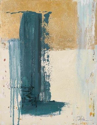 Framed Blue Stain Print