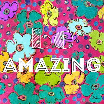 Framed Collage Pattern II Print