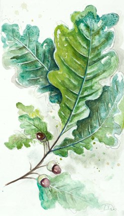 Framed Branches To The Wind II Print