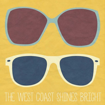 Framed West Coast II Print