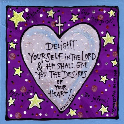 Framed Your Heart Print