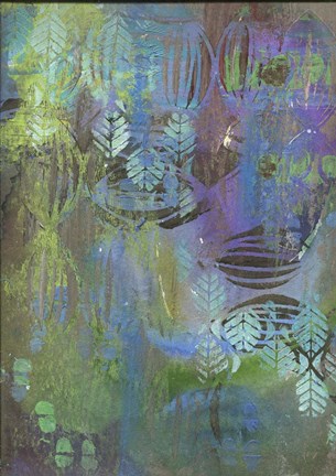 Framed Texture - Cool Print