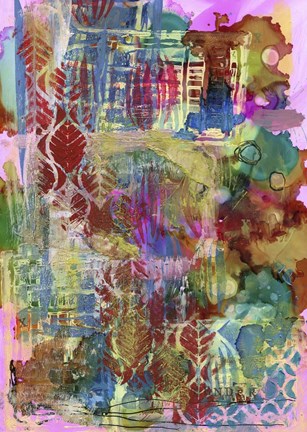 Framed Texture - Confetti Print