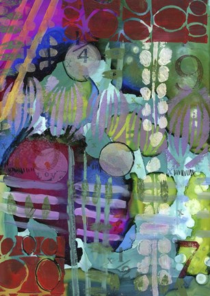 Framed Texture 9 Print