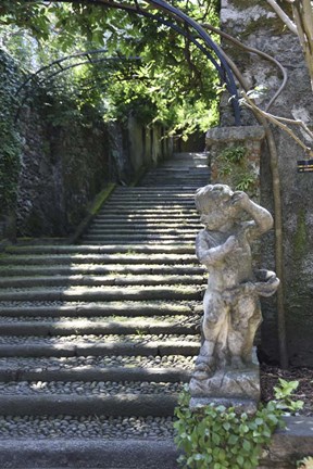 Framed Italy Steps 1 Print